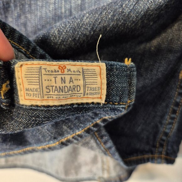 TNA Denim Shirt Size Small - Picture 6 of 9